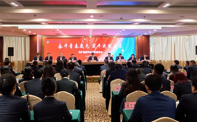 斗争青春底色，实干成绩未来 ——地矿集团召开年轻干部座谈会