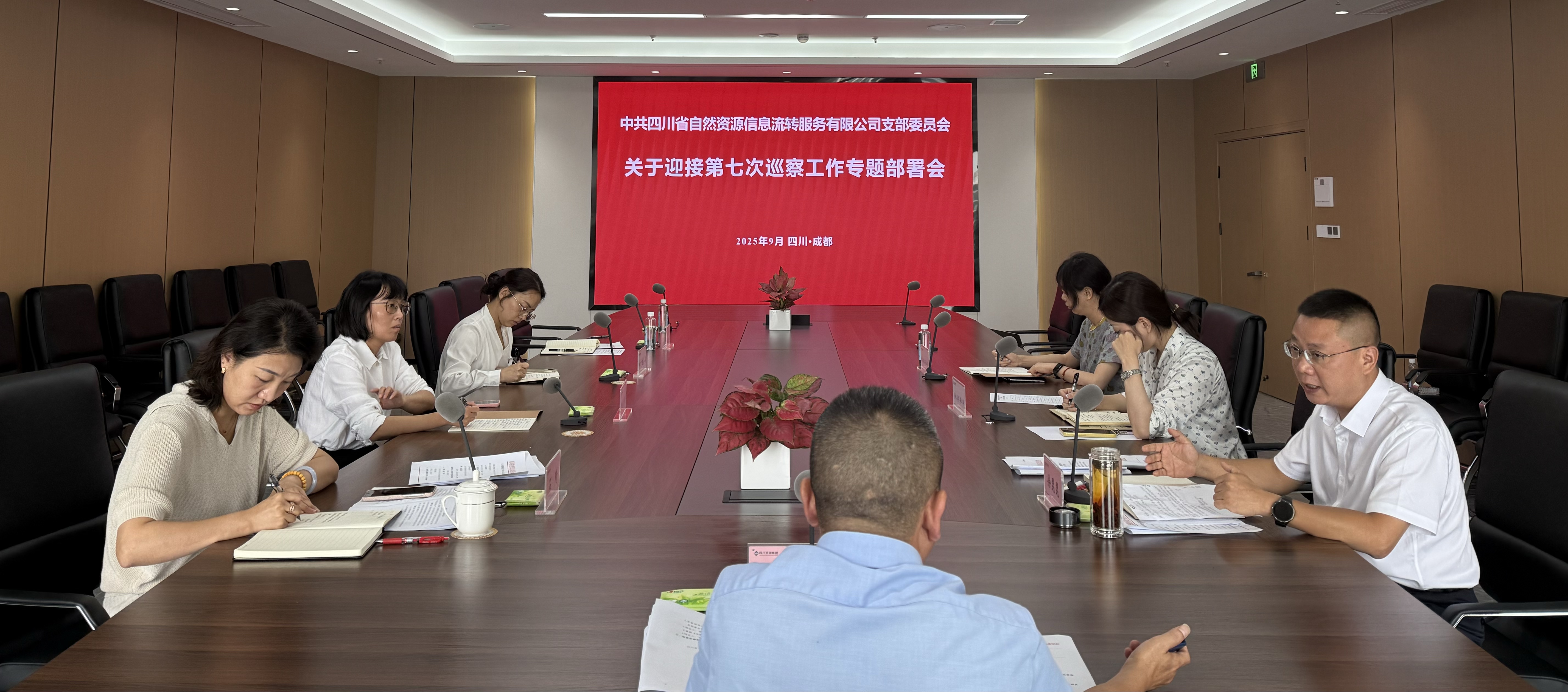 关于巡察事情专题安排会