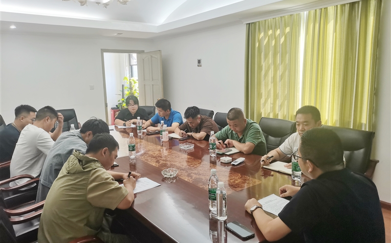 测绘公司召开用地要素包管专题钻研会