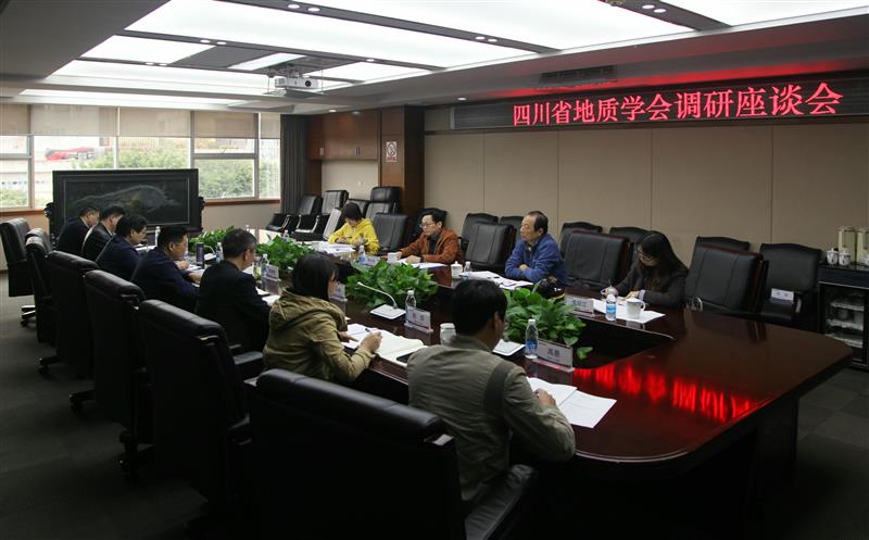 省自然AG真人娱乐厅二级巡视员、省地质学会理事长陈东辉一行莅临我局调研