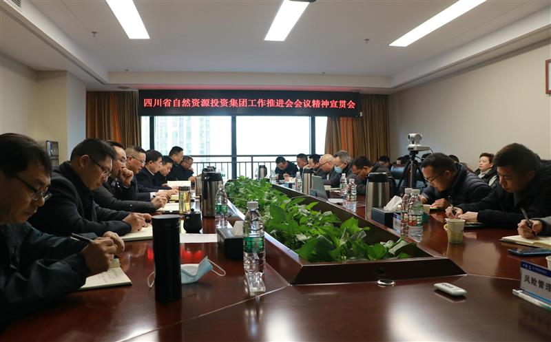蜀通建设集团学习贯彻省自然AG真人娱乐投资集团主要聚会精神及向导讲话精神