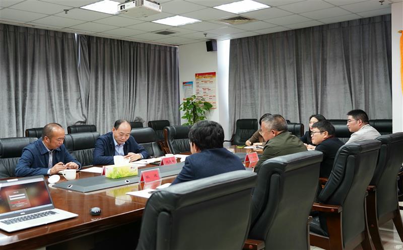 四川AG真人娱乐党委委员、副总司理武文祥一行到兴蜀设计集团调研指导事情