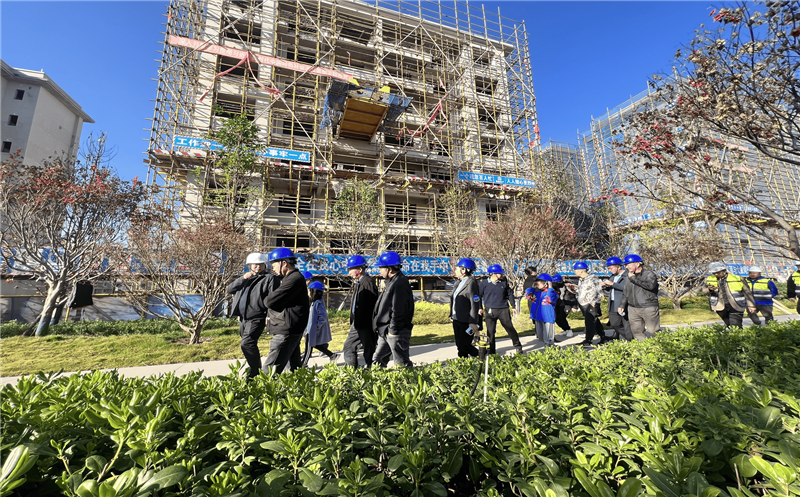 亲临实境 | 海河上院·上林栖工地开放日盛启，实探未来新家