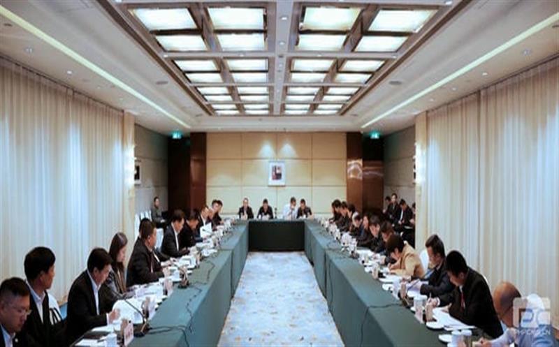 集团向导出席攀西钒钛磁铁矿AG真人娱乐高质量开发使用推进会